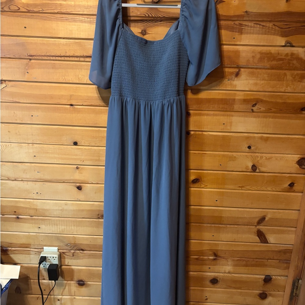 Baltic Born Elegant Blue Maxi Dress